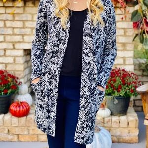 Snake print cardigan *BinB*